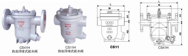 CS11H自由浮球式疏水閥結(jié)構(gòu)圖紙 CS11H自由浮球式疏水閥結(jié)構(gòu)圖紙
